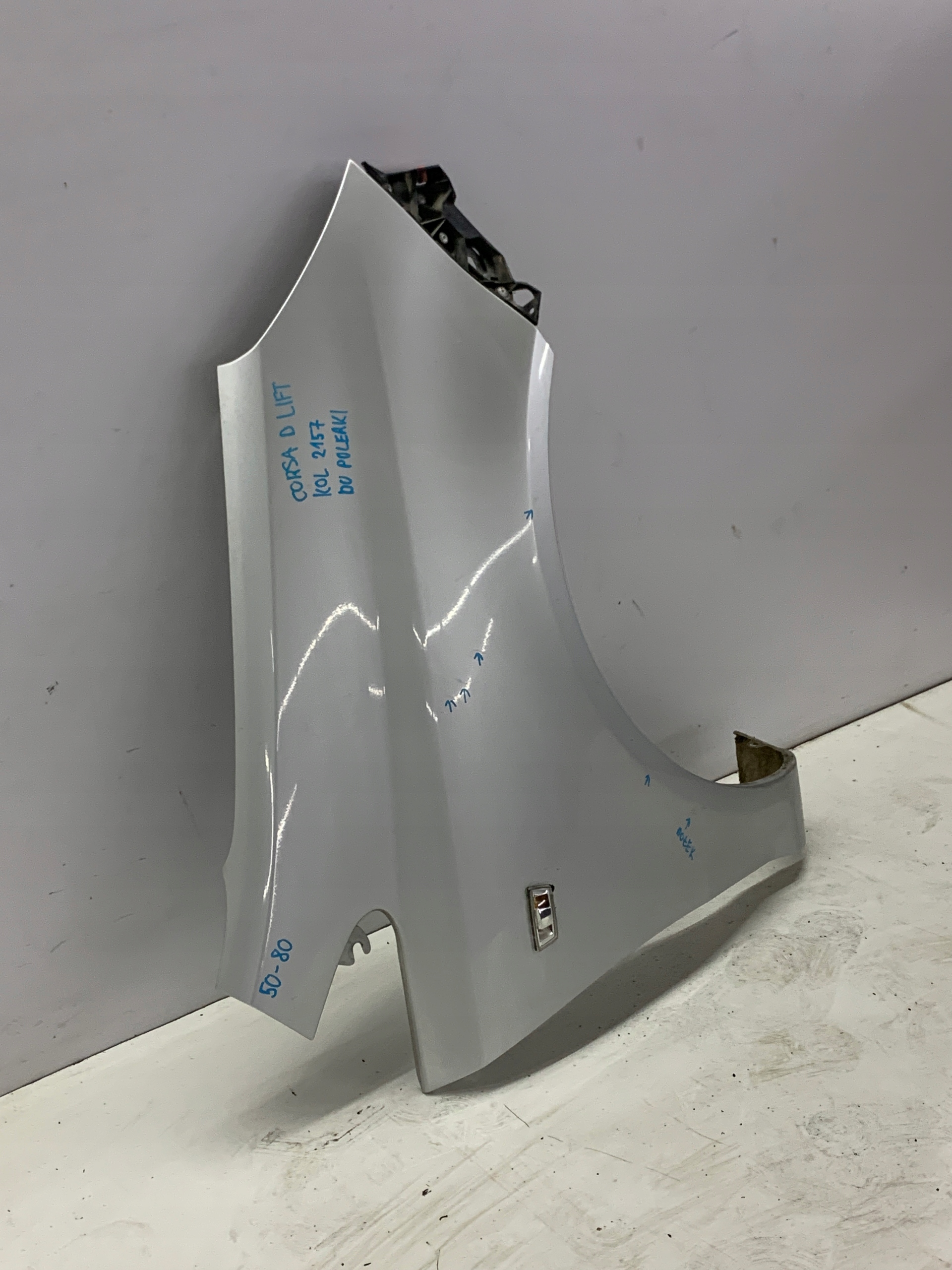 fender right front right front OPEL CORSA D LIFT (2011-2014) colour Z157