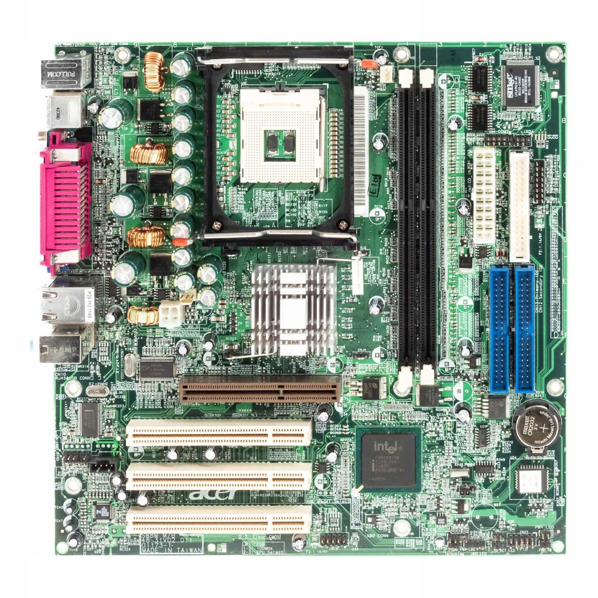 Acer S88M Socket mPGA478 Ddr Agp Pci mATX