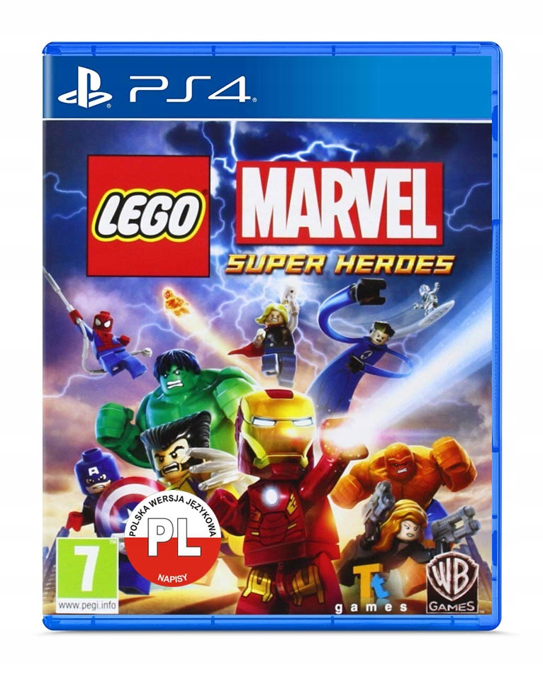 

Lego Marvel Heroes Część 1 PS4 Napisy Pl