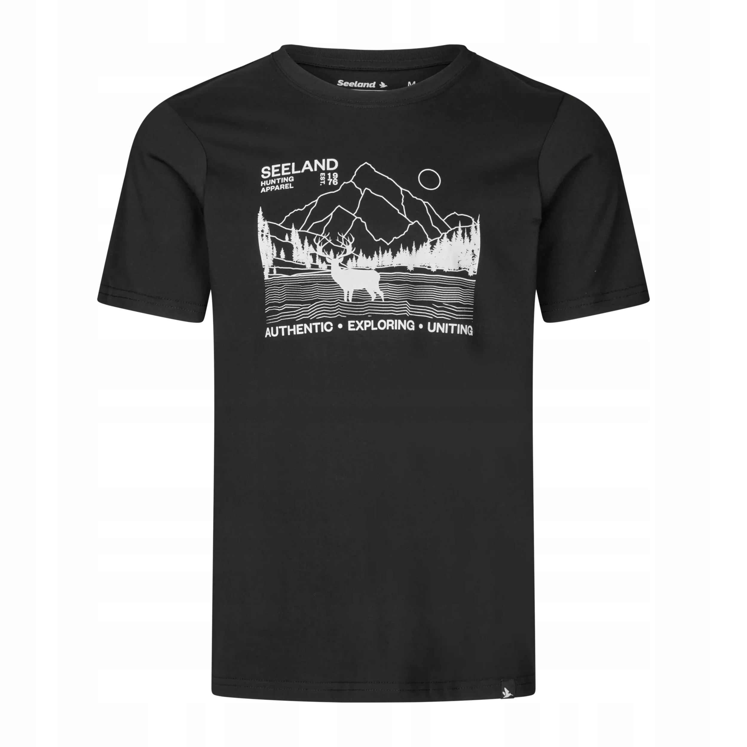 Koszulka Seeland Territory Black 2XL