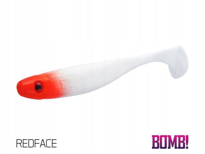 Guma Delphin Rippa 10cm- Redface 5szt Na Sandacze