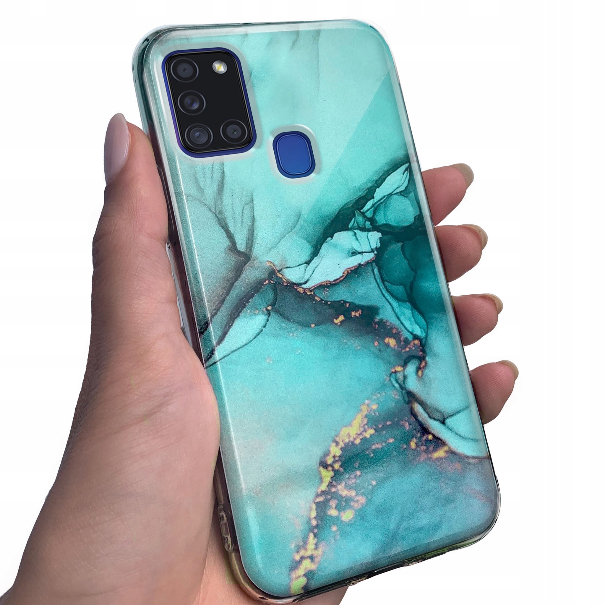 

Grube etui 2MM do Samsung A21s Szkło