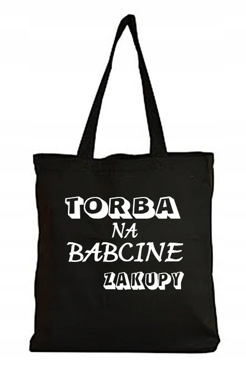

Torba Bawełniana z Nadrukiem Na Dzień Babci Wzory