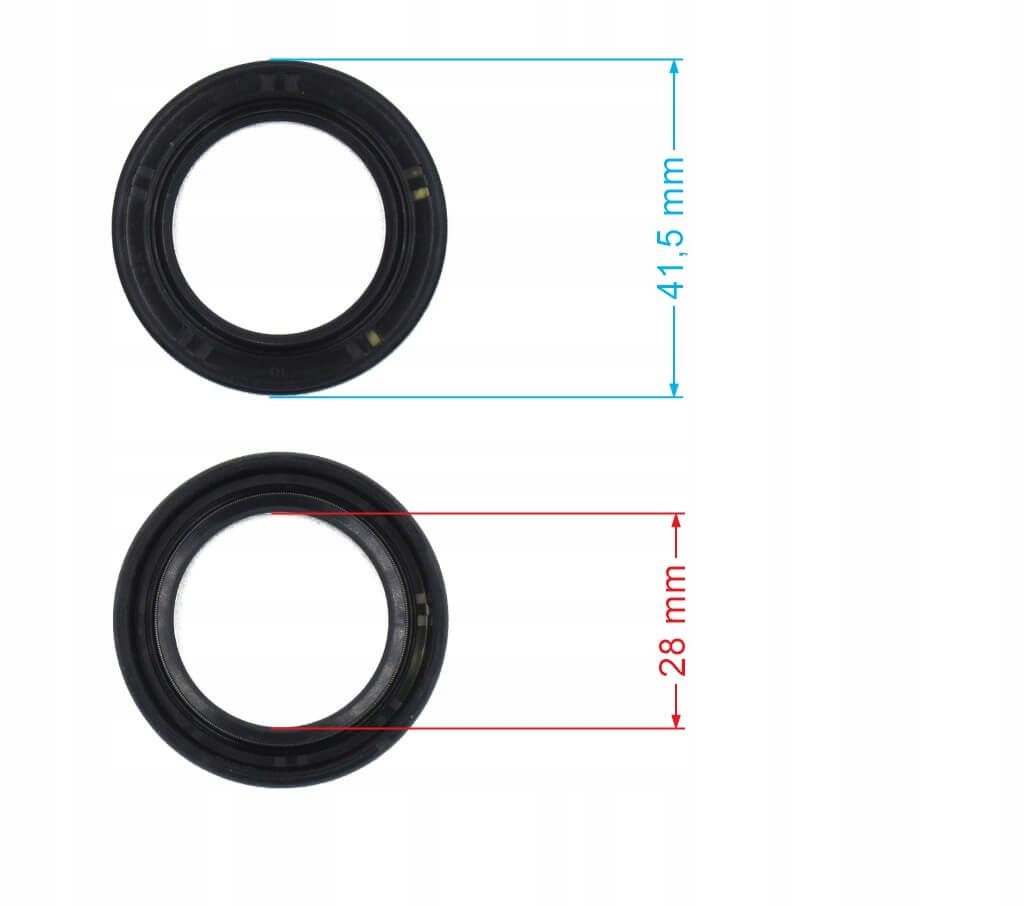 USZCZELNIACZ SILNIKA HONDA 28X41X6 91202-ZL8-003 Marka bez marki