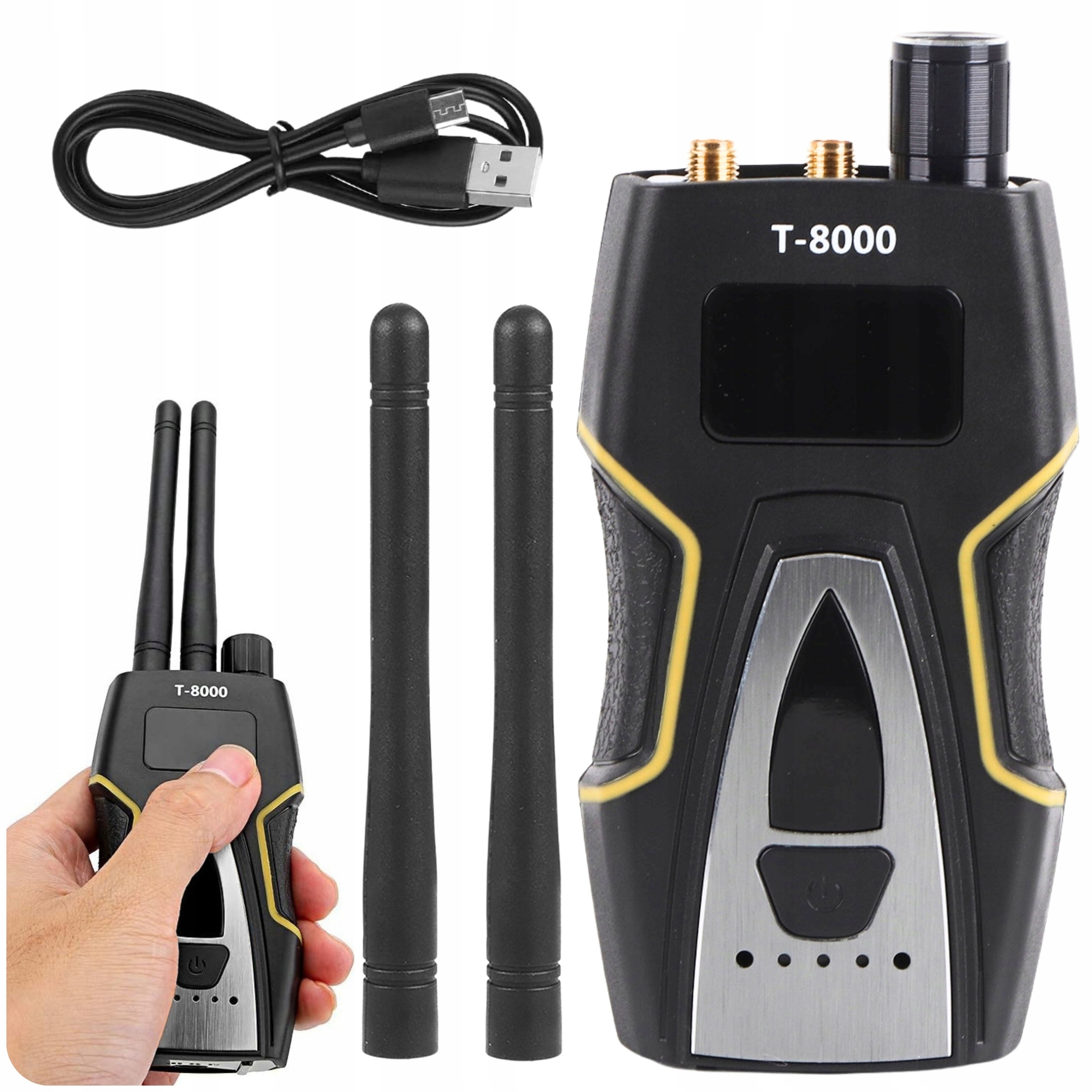 WYKRYWACZ PODSŁUCHÓW DETEKTOR KAMER LOKALIZATORÓW GPS GSM