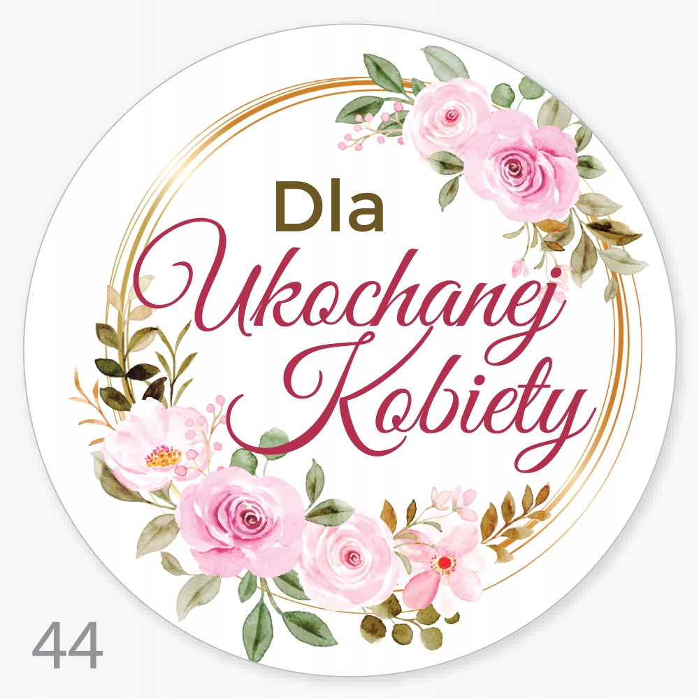 

Naklejki Dzień Kobiet Słodkości Hand Made Wlepy 8