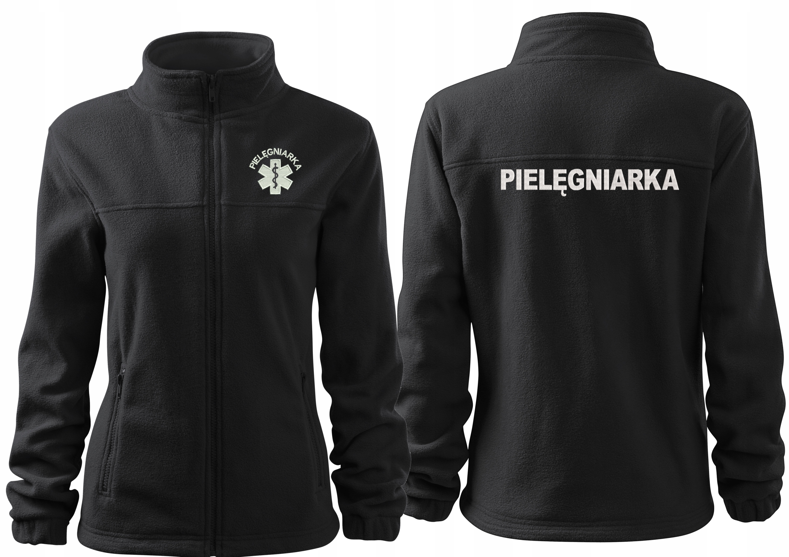 Polar damski Haft Pielęgniarka eskulap wybór S