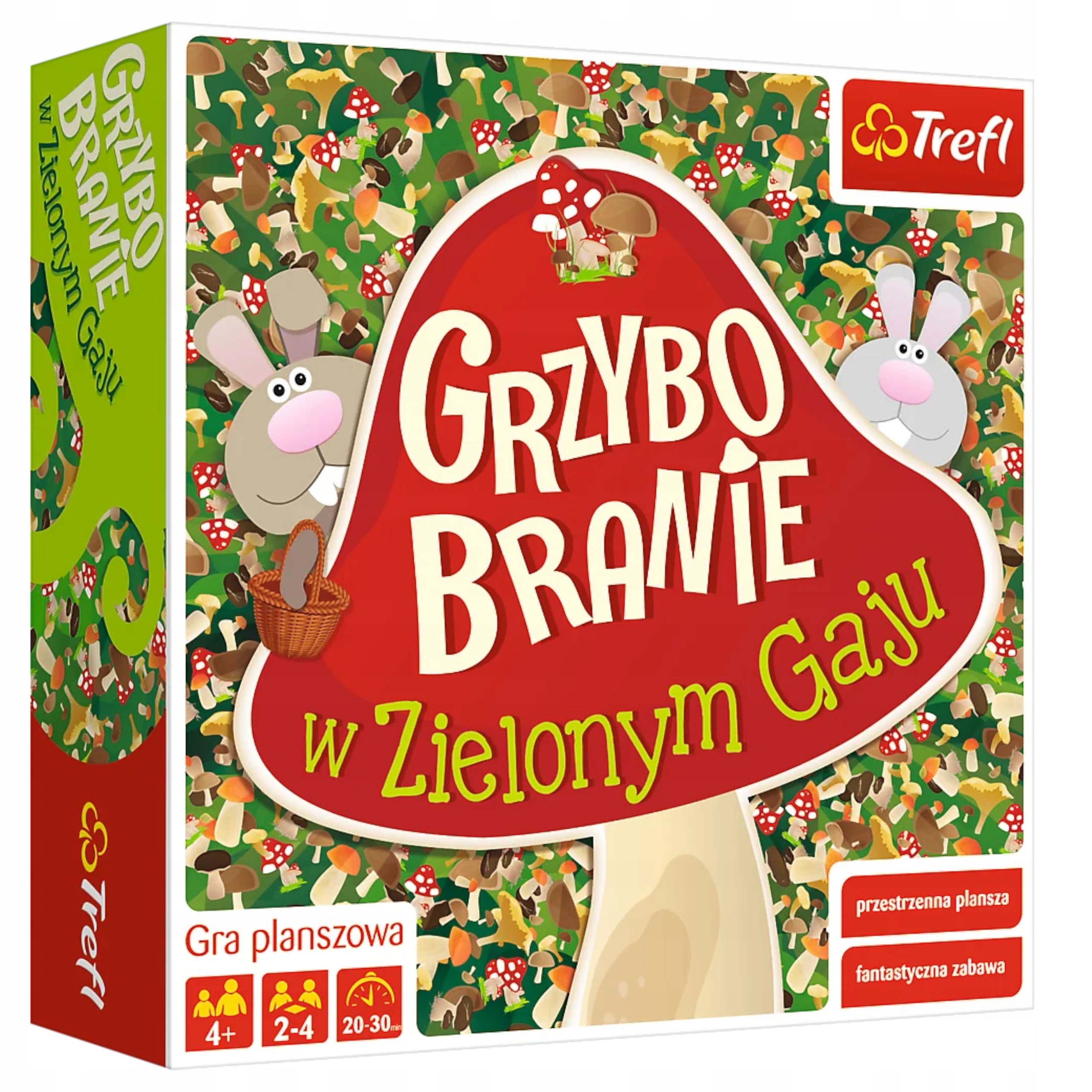 GRA PLANSZOWA RODZINNA GRZYBOBRANIE W ZIELONYM GAJU TREFL 00988 Kod producenta 00988