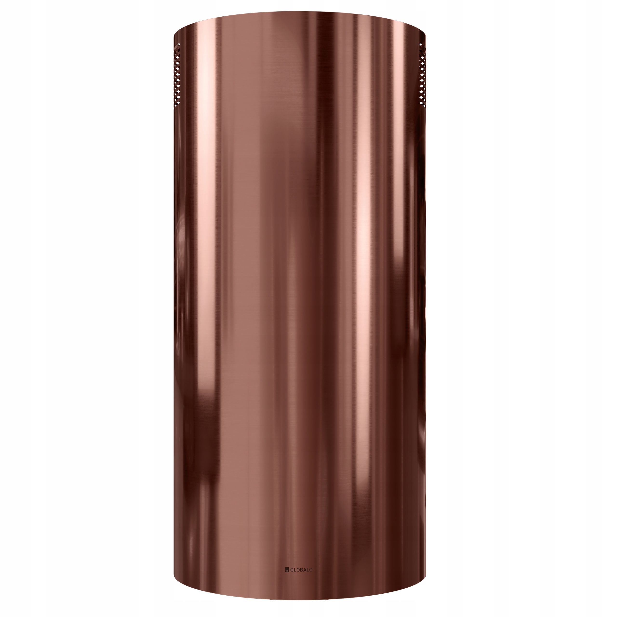 Okap kuchenny przyścienny tuba Lobelio 39.1 Led Wine bordowy 40cm