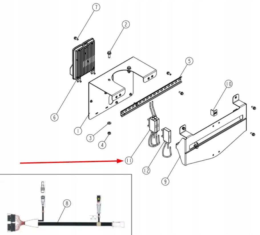 683774 Czujnik zaworu głowicy Marka maszyny Inna