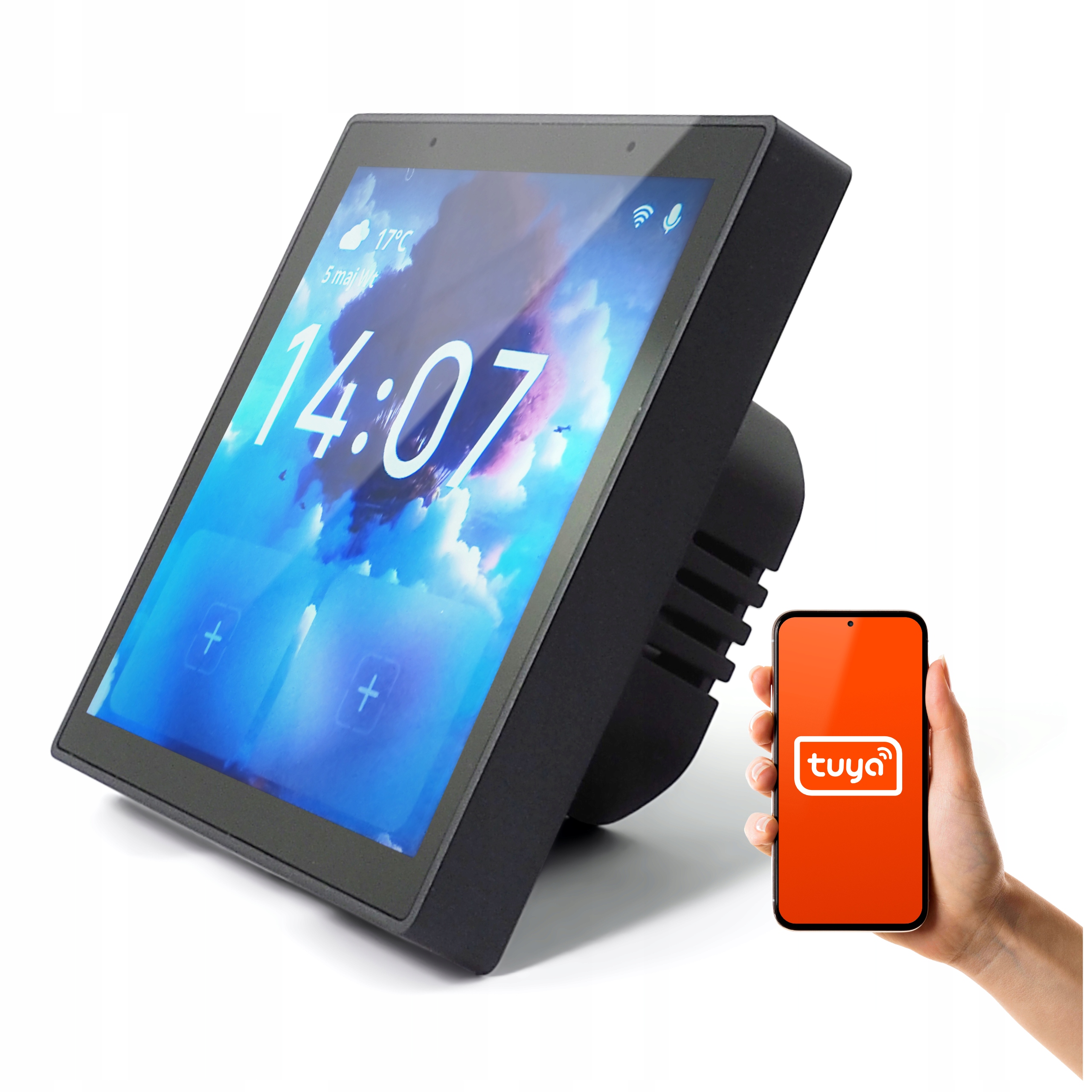Dotykový diaľkový ovládač Tuya Brána Zigbee Ovládací panel LCD WiFi Bluetooth