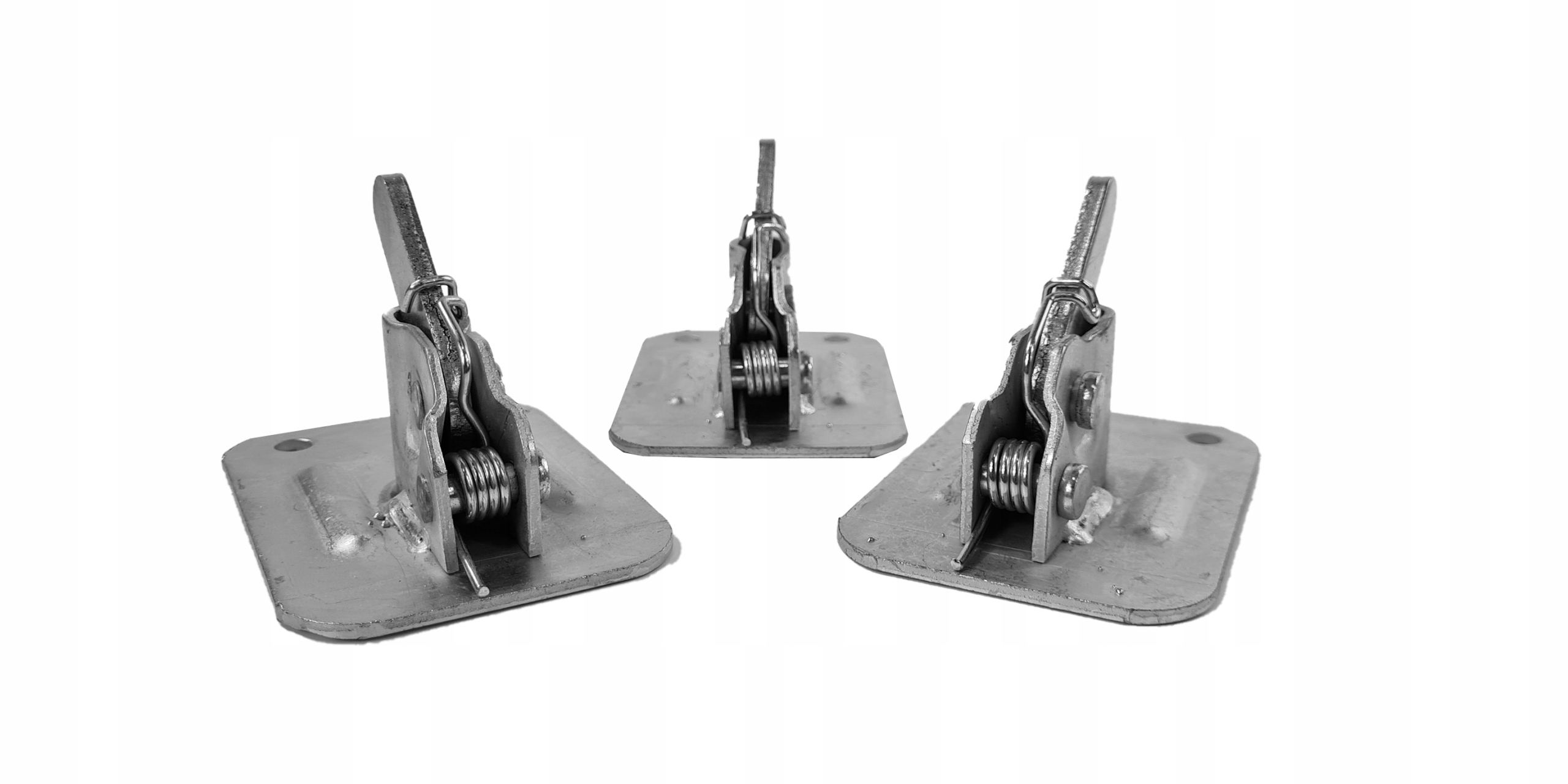 Sada 50 kusů pozink pružinových svorek pro konstrukci