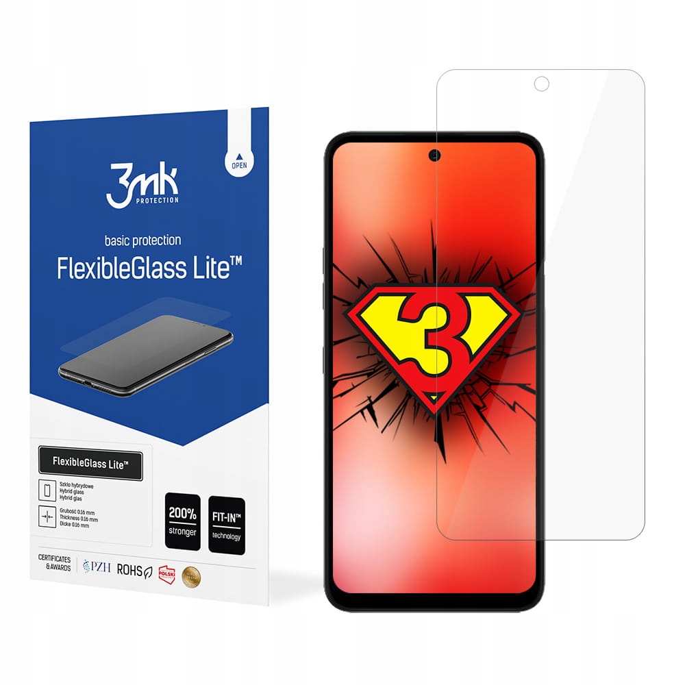 

Folia na cały ekran do Lg K42 - 3mk Glass Lite
