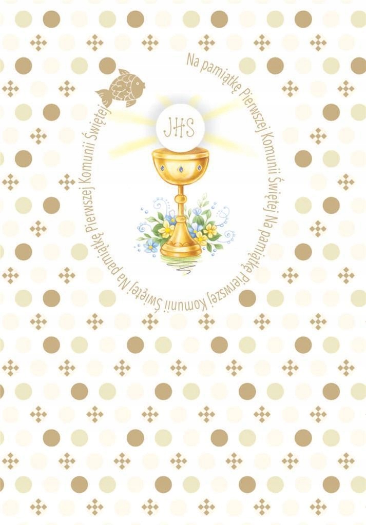 KARTKA OKOLICZNOŚCIOWA KOMUNIA