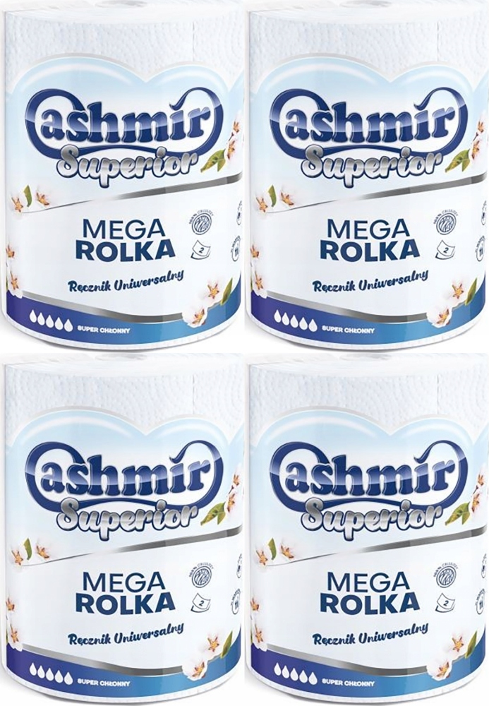 

Cashmir Ręcznik Papierowy 2 Warstwy 4 Szt