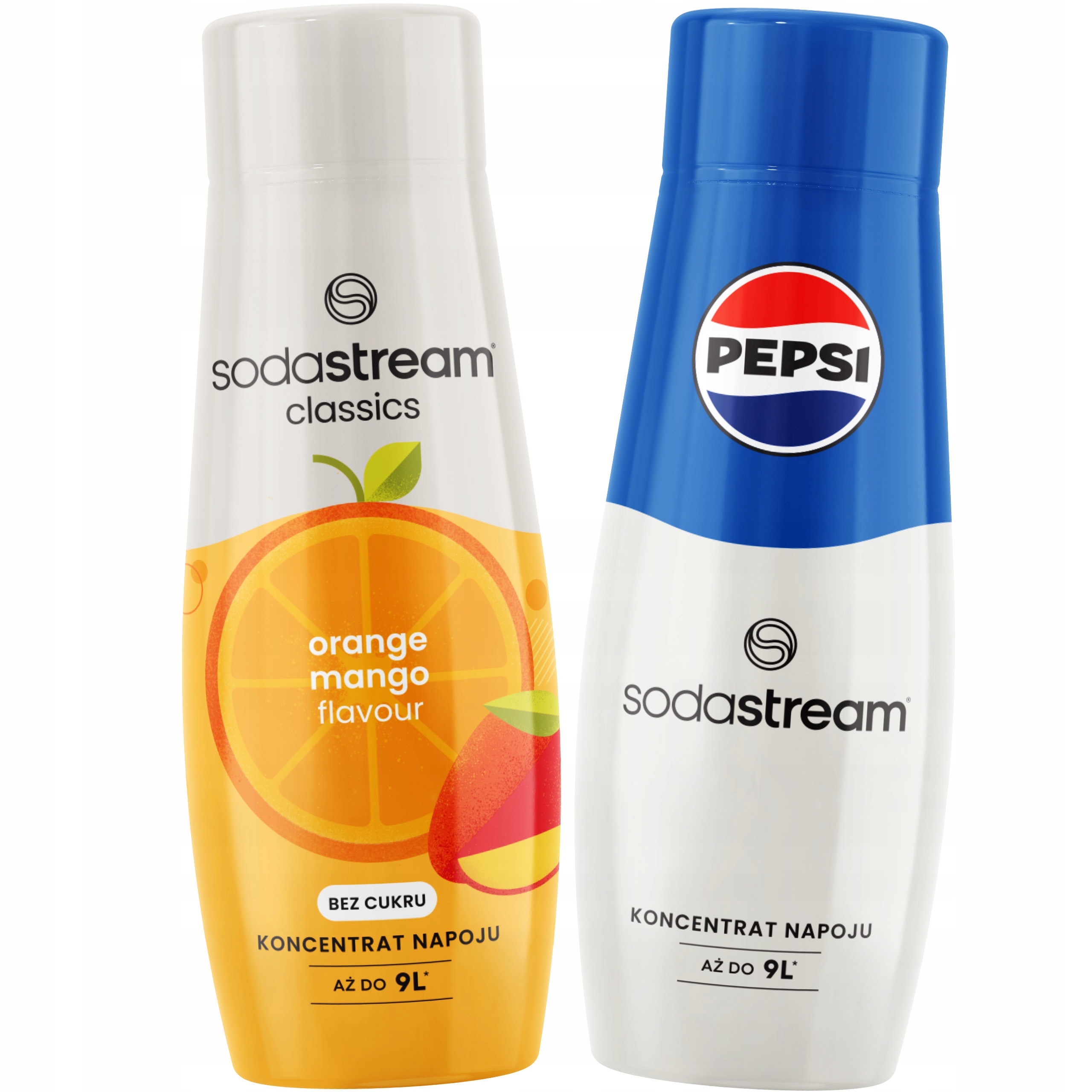 Pepsi + Pomarańcza-Mango zestaw syropów SodaStream
