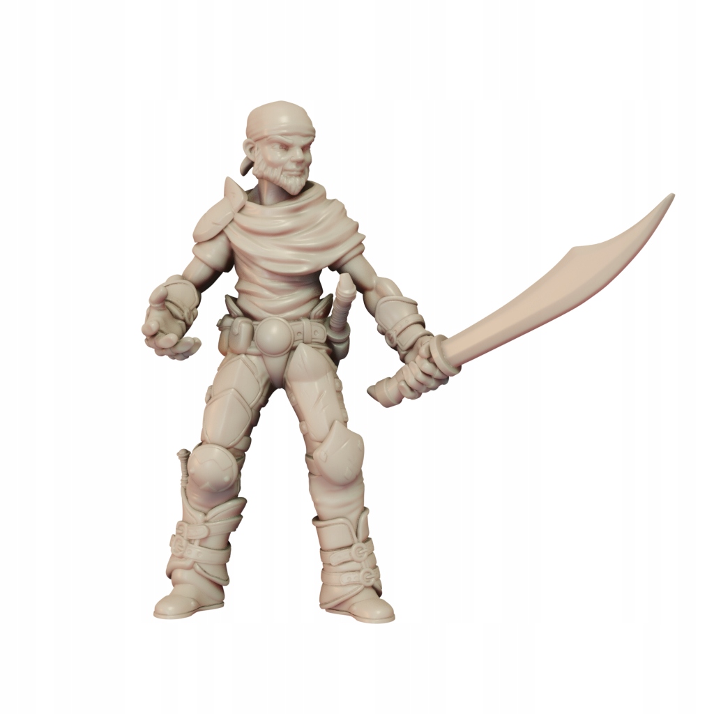 Figurka CnP Bandit melee scimmitar 1 RPG