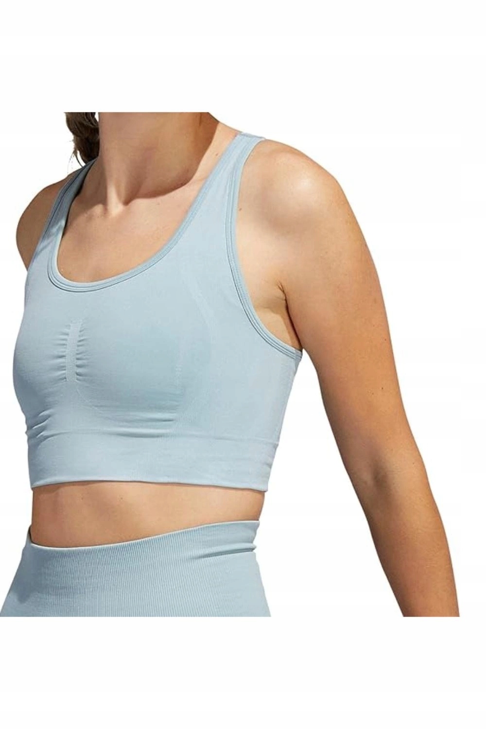Sportovní top Adidas Performance Formotion podprsenka modrá vel. S