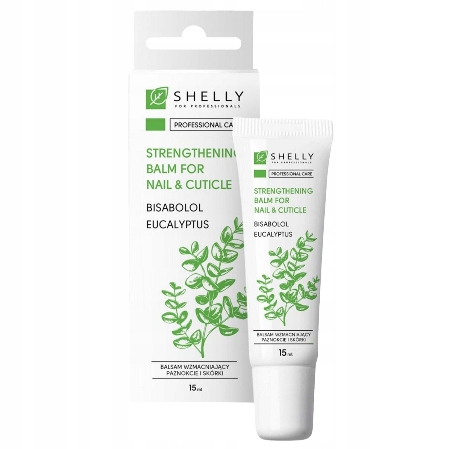Posilující balzám na nehty s bisabololem a eukalyptem Shelly 15 ml