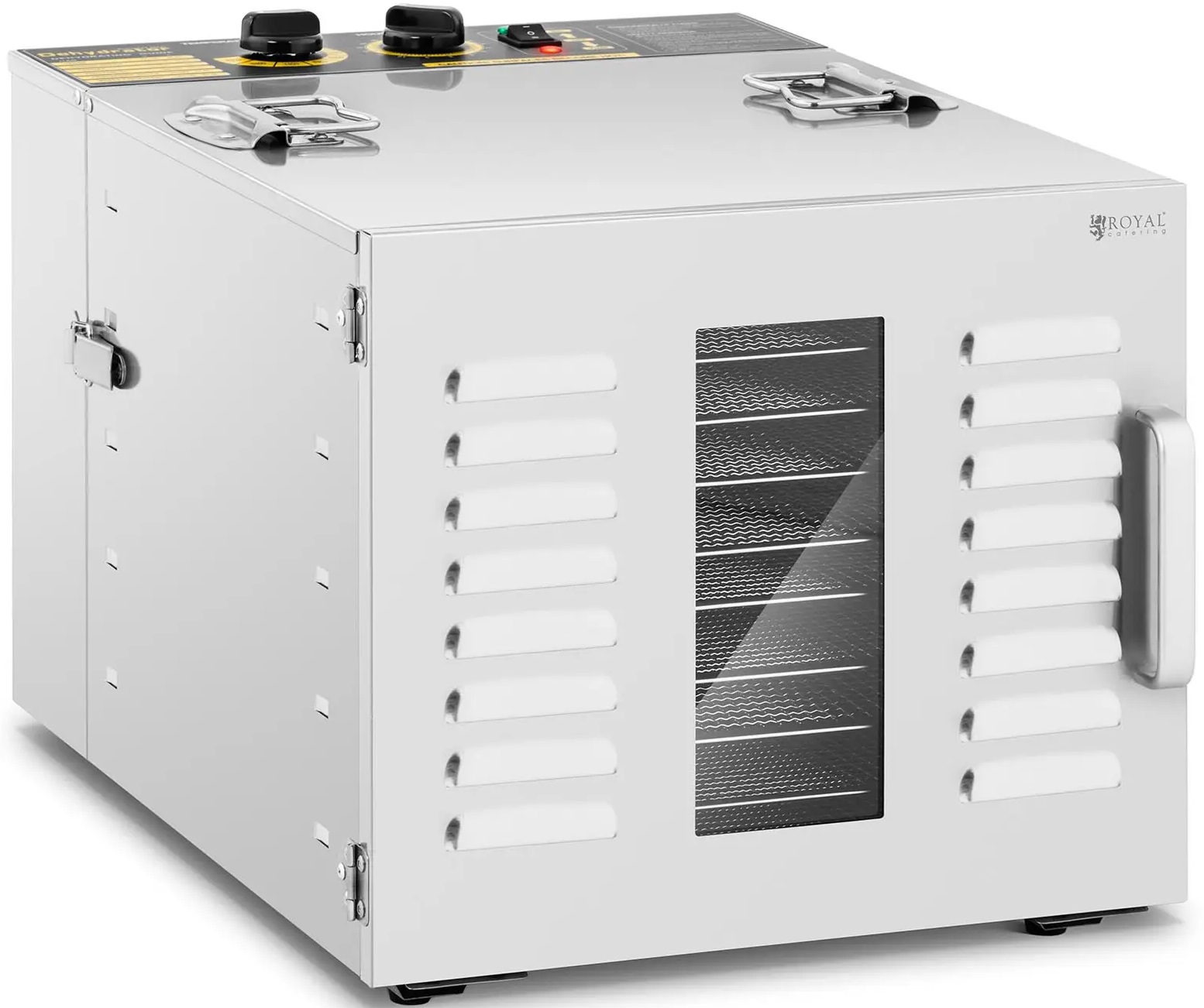 Sušička potravin 1000W 10 roštů Royal Catering RCDA-1000/59S 10011616