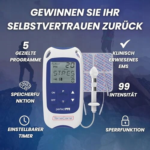 TENSCARE Trener Mięśni Dna Miednicy Dla Mężczyzn Z Żelem 113 ml — miniatura 2