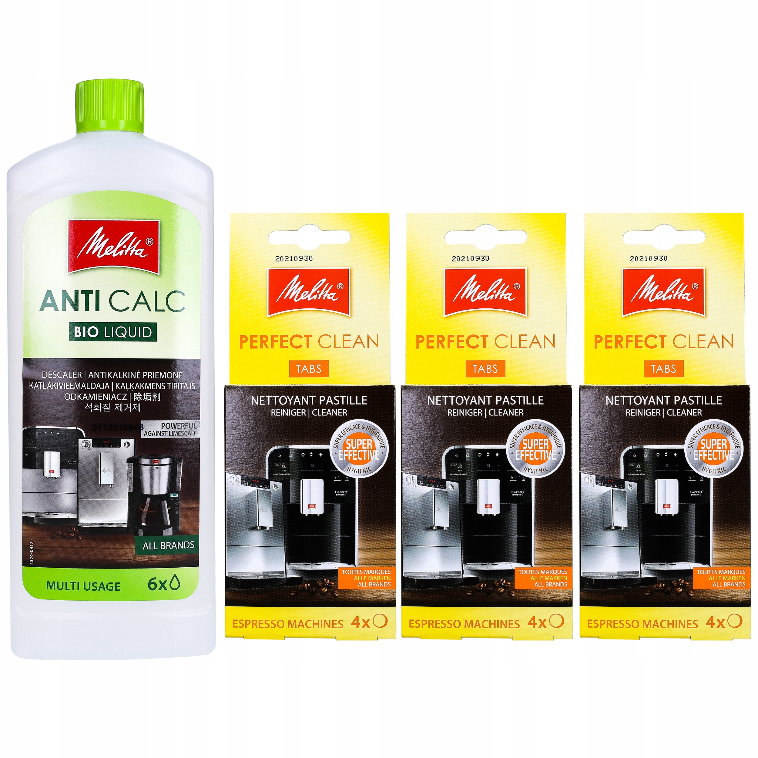 

Melitta Odkamieniacz Anti Calc 250 ml Tabletki 3X