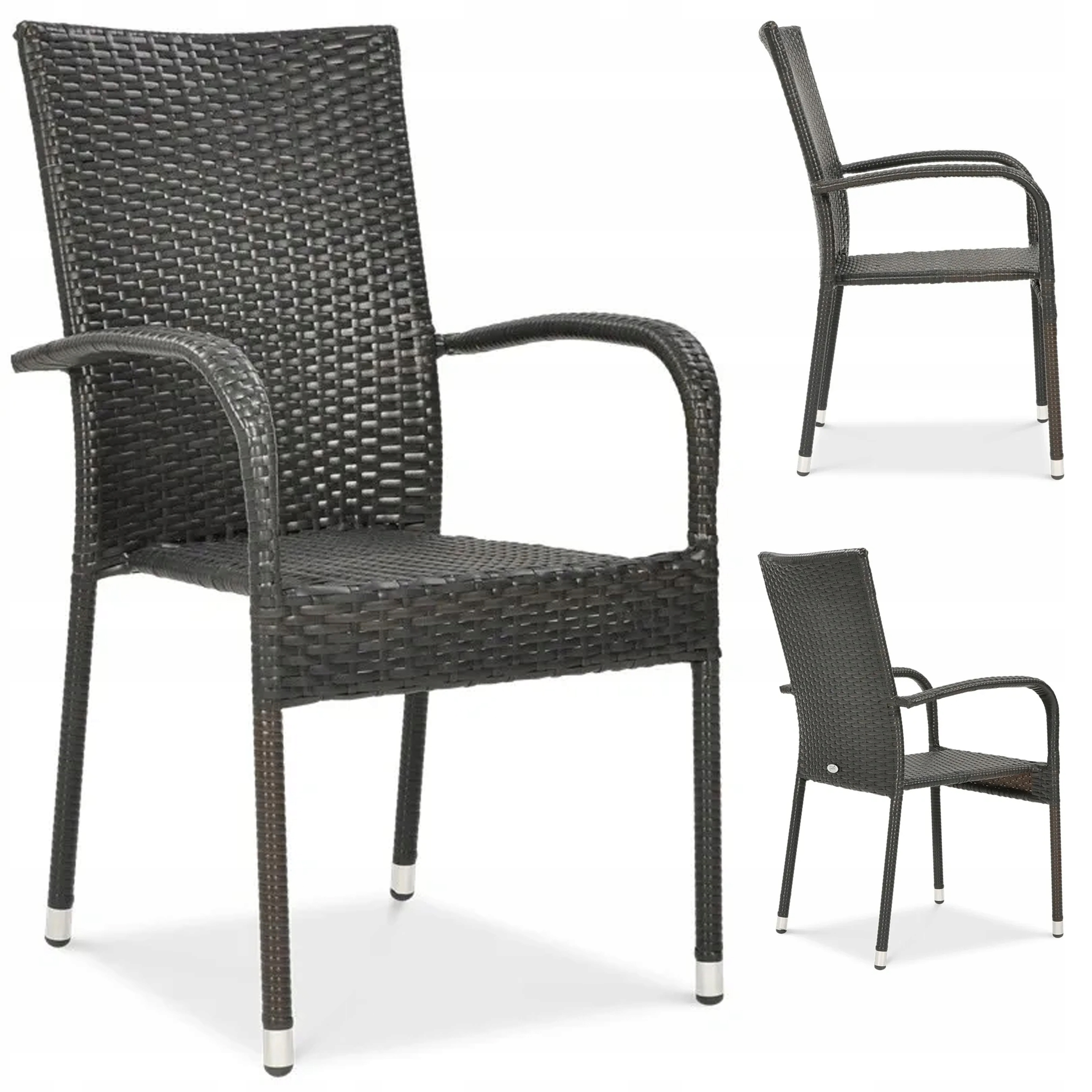 Zahradní židle na balkon Terasa Zahrada Technorattan Fiesta hnědá