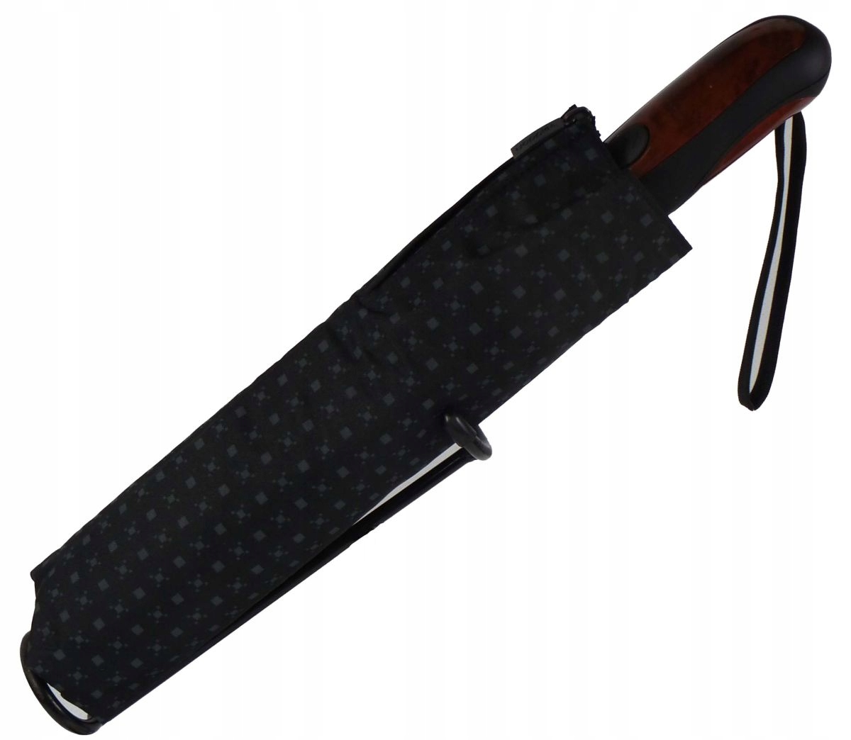 Silný Pánský Deštník Doppler XM Business Pepitka Na Černém