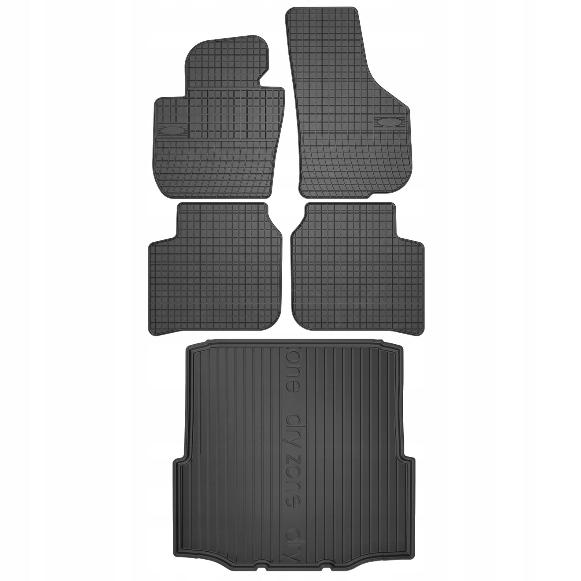 Gumové rohože rohožka do batožinového priestoru Superb 2 08 koleso liftback