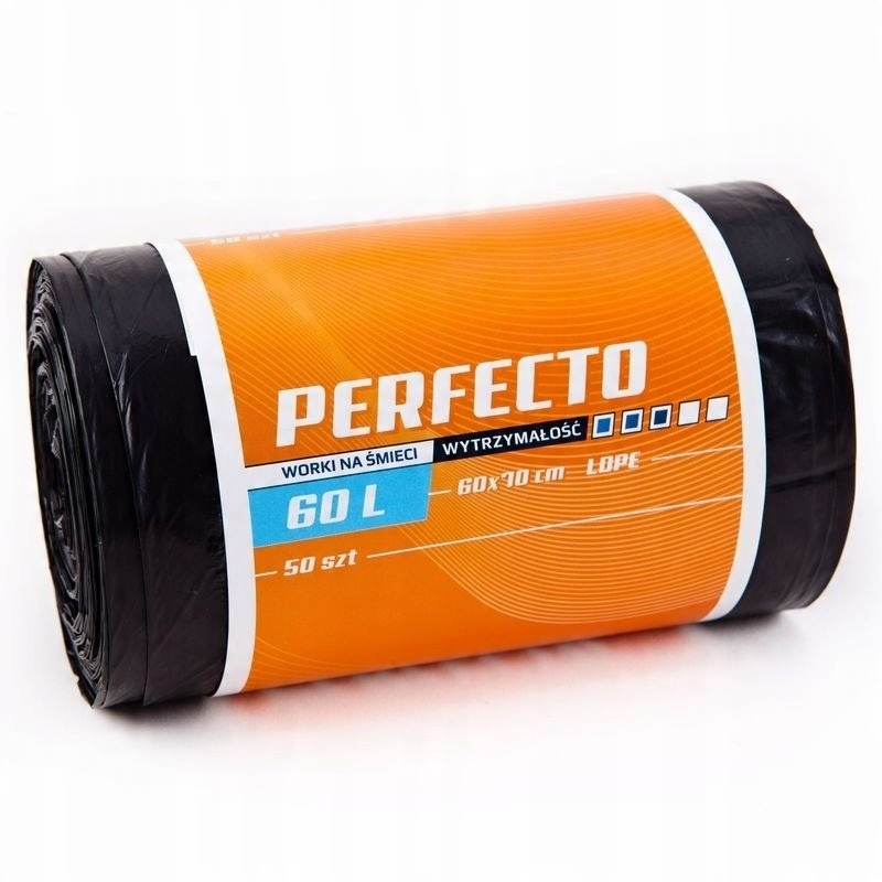 

Worki Na Śmieci Perfecto Extra Mocne 60L 50SZT