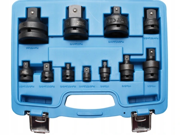 Bgs Technic Bgs 25140 Račňové adaptéry 1/4"÷ 1", tvrdené Cr-Mo (Sada 11 diel