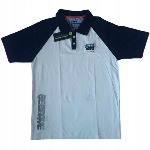 Extreme Hobby Polokošile Be Brave Raglan White Navy velikost XL