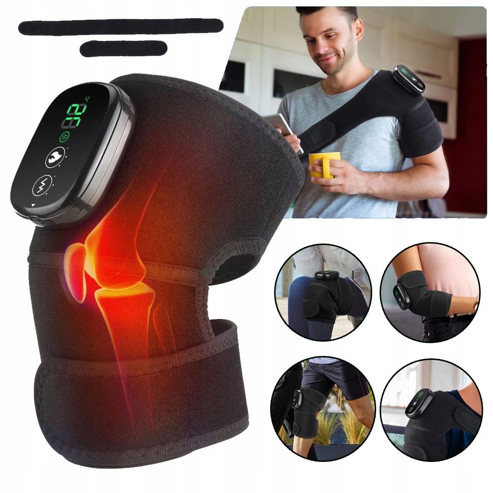 Rozgrzewająca Orteza Stawu Kolanowego, Masażer Kolan do Utrzymywania Ciepła