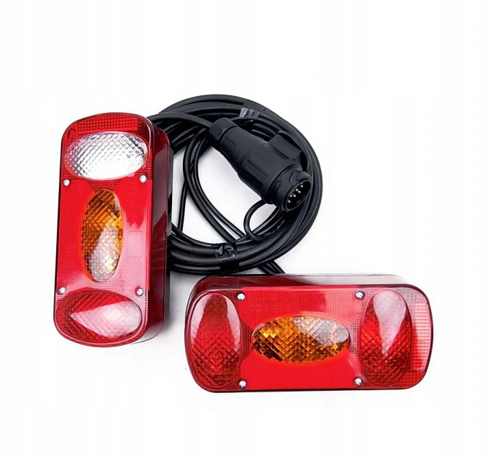 MD-036 - ГОТОВИЙ КОМПЛЕКТ ЛІХТАРІВ ПРИЧЕПА ЗАДНІ ЛІХТАРІ 13PIN