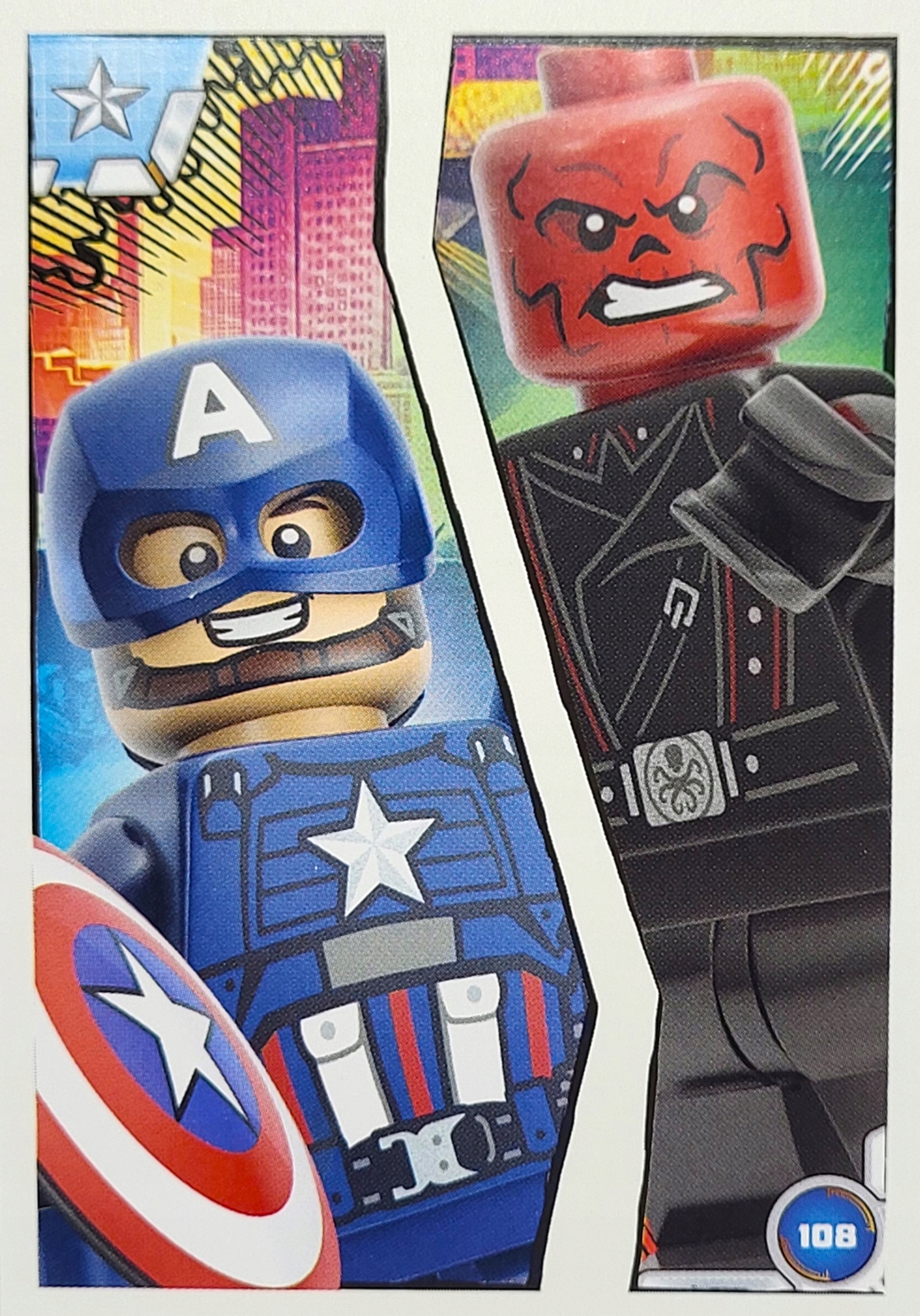 Lego Marvel Avengers Karta Seria 1 nr 108