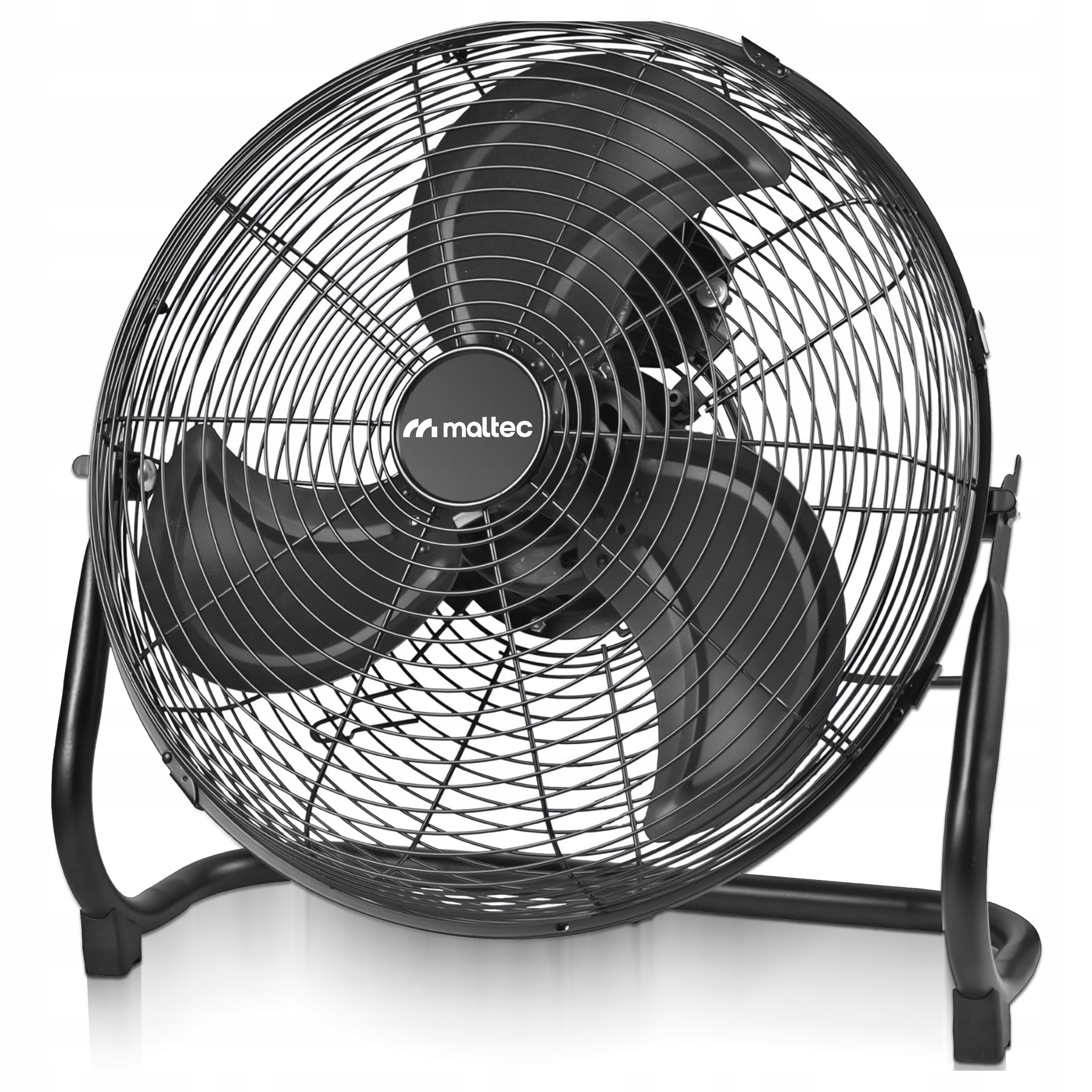 Ventilátor Cirkulátor Kovový Podlahový Silný Velký Tichý 45CM 80W