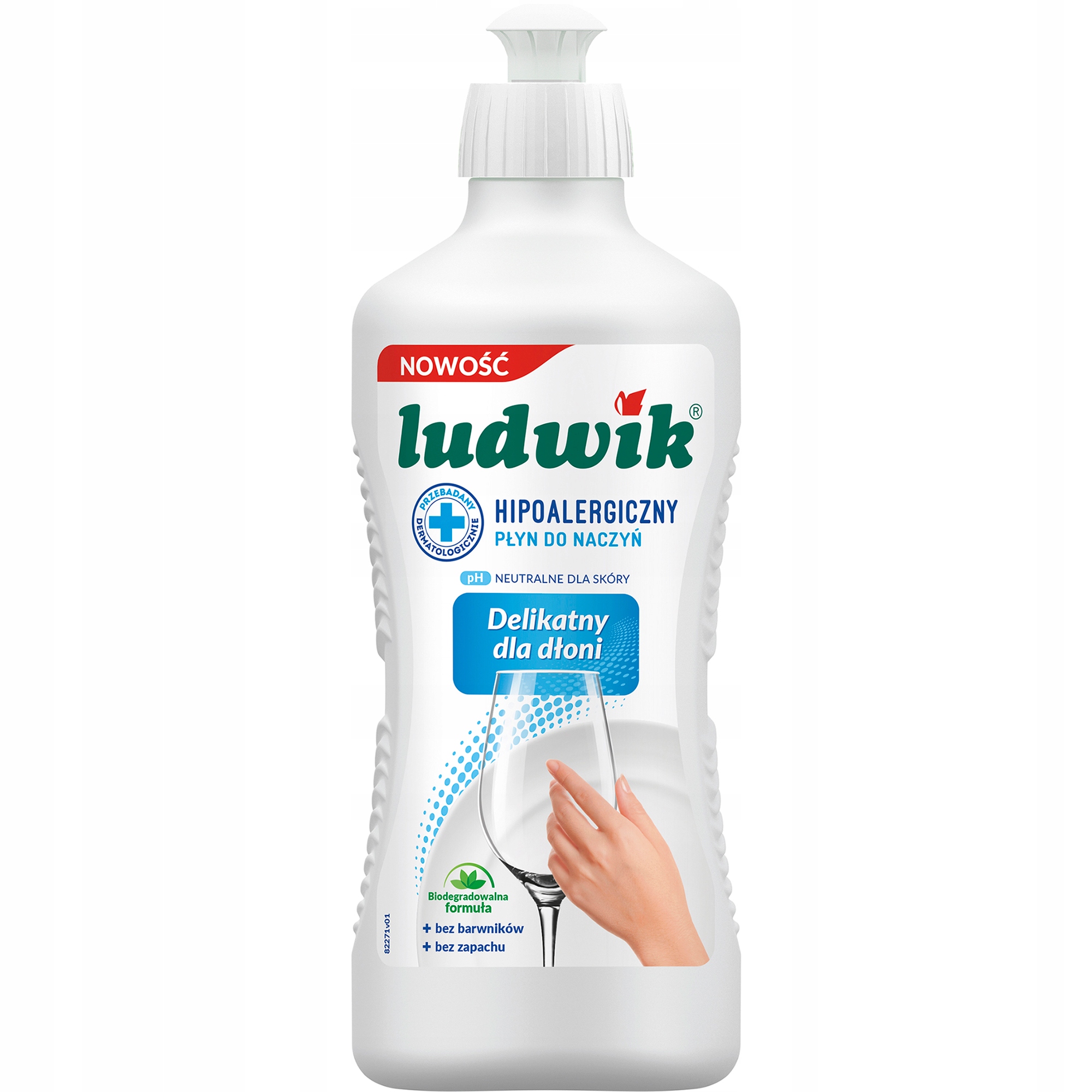 

Płyn do mycia naczyń Ludwik Hipoalergiczny 0,9 l
