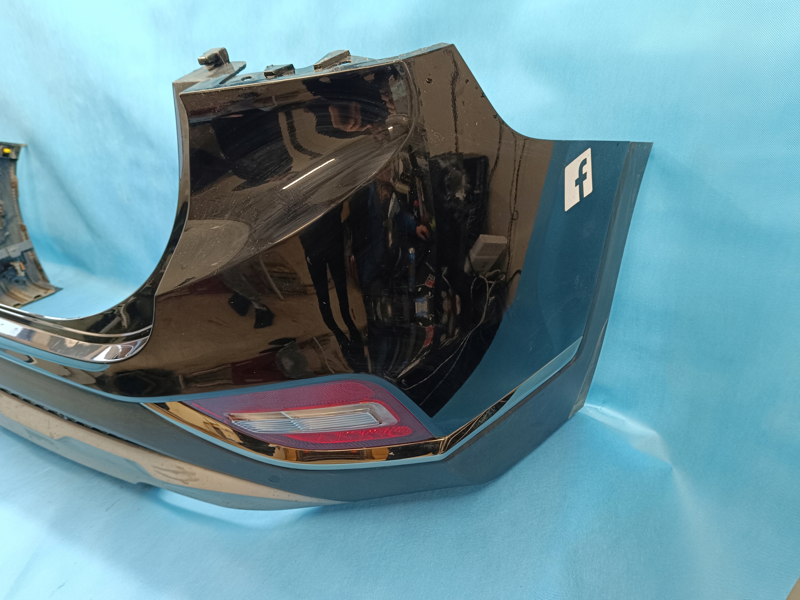 HYUNDAI SANTA FE 4 IV 2.0CRDI 185KM 4x4 2020R ZDERZAK TYŁ NKA PHANTOM BLACK Producent części Hyundai OE