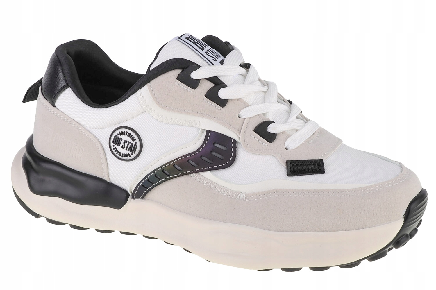 Big Star Boty [36] Boty Tenisky Dámské Látka Bílá