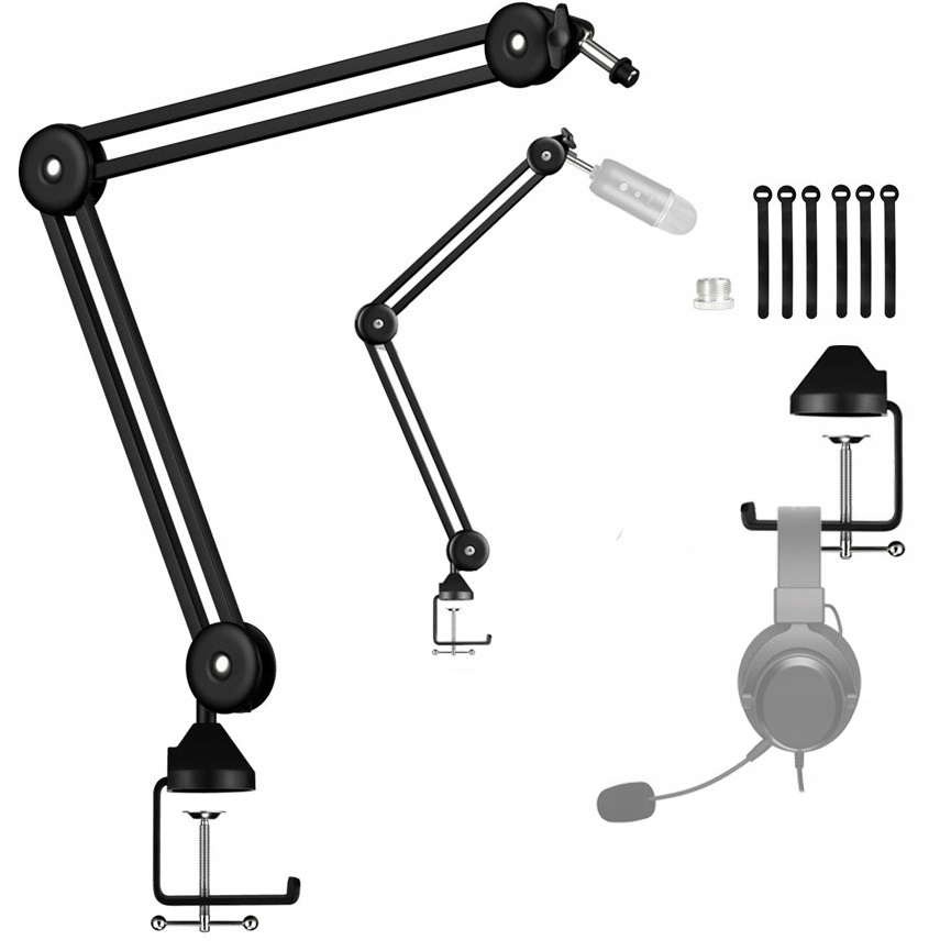 Statyw Do Mikrofonu Ramię Uchwyt Mikrofonowy Wysięgnik Mozos SB36