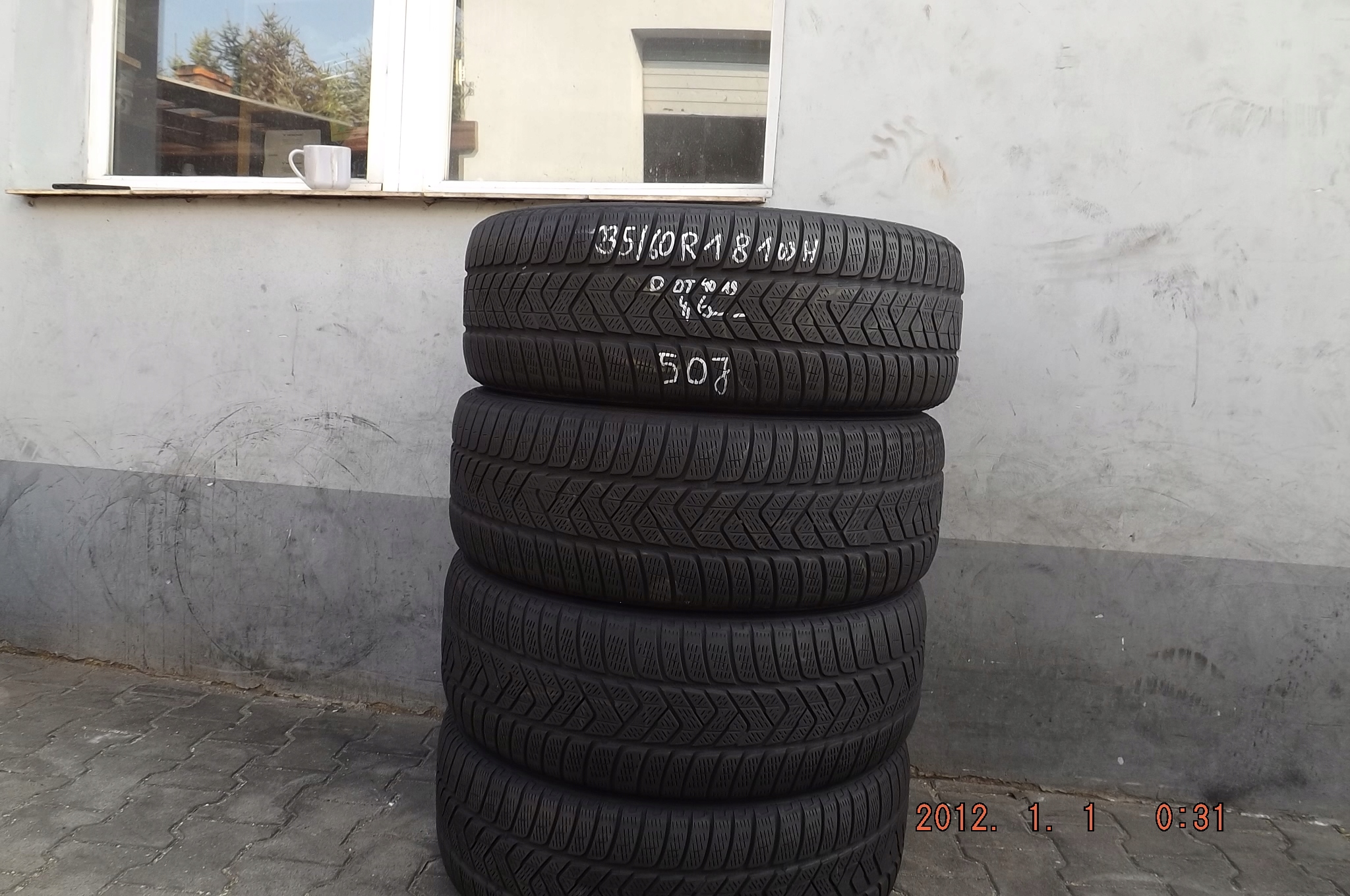 [50J] 4xZIMA 235/60R18 103H PIRELLI SCORPION WINTER MO & Marka Pirelli