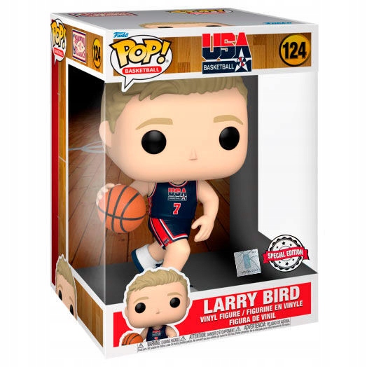 Funko Pop Jumbo 10" Usa Basketball 124 Larry Bird Special Edition figurka