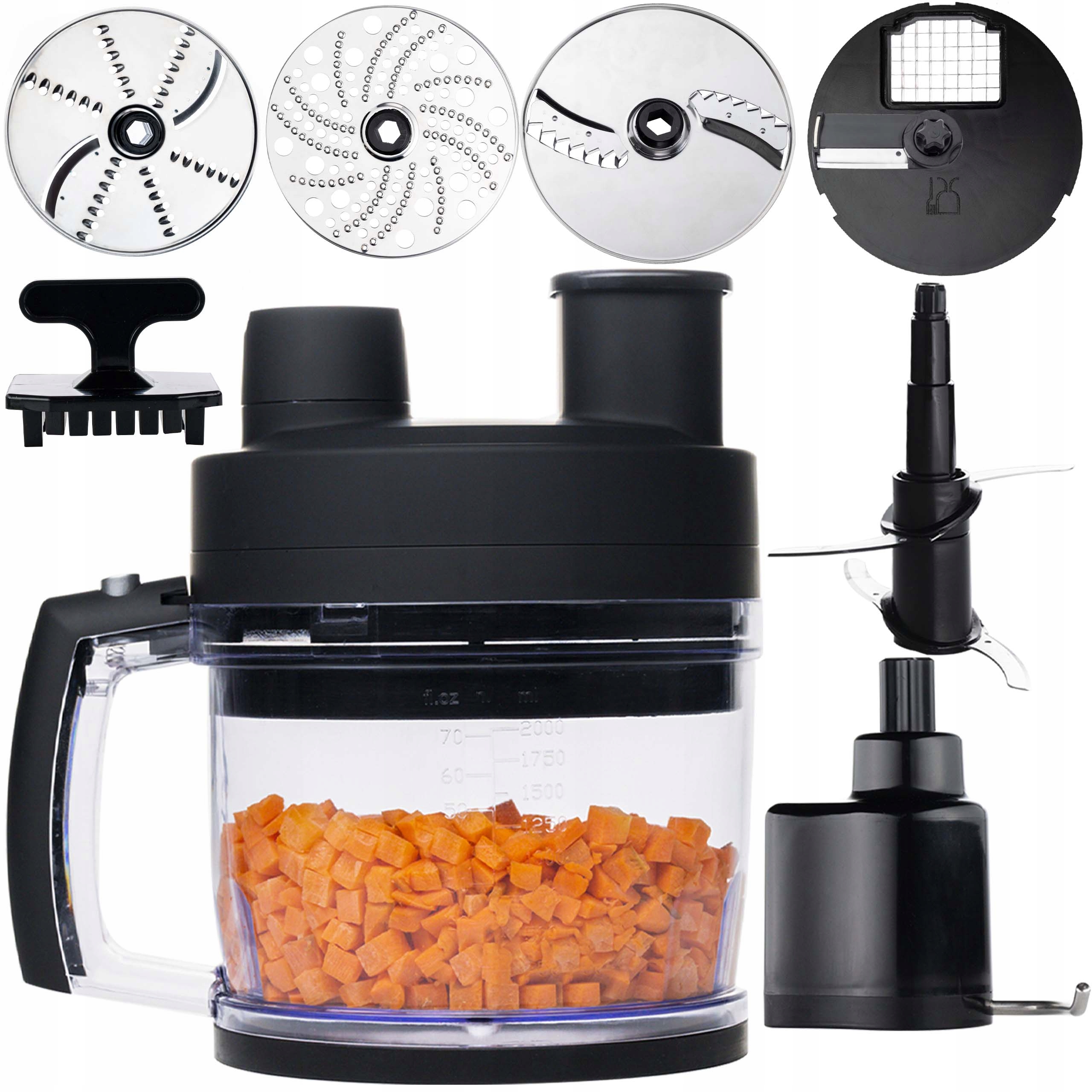 

Duża 2,5L Szatkownica do Blender ręczny Yoer HB01S