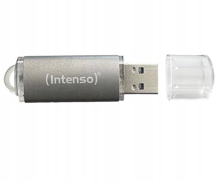 Pendrive Intenso Jet Line 64 Gb Usb 3.2 srebrny