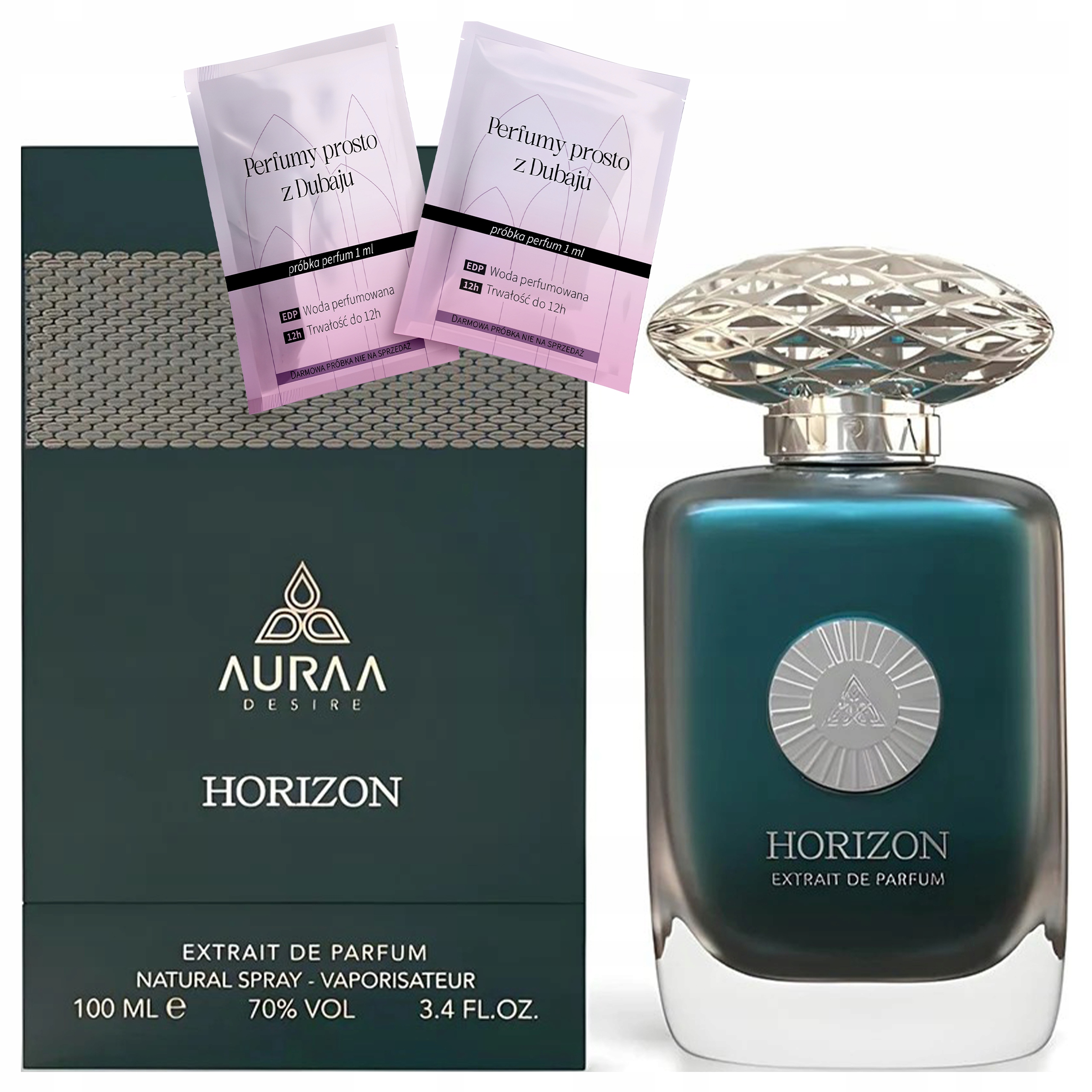 Dámské Parfémy Auraa Desire Horizon Citrusový Parfémový Extrakt 2 Vzorky