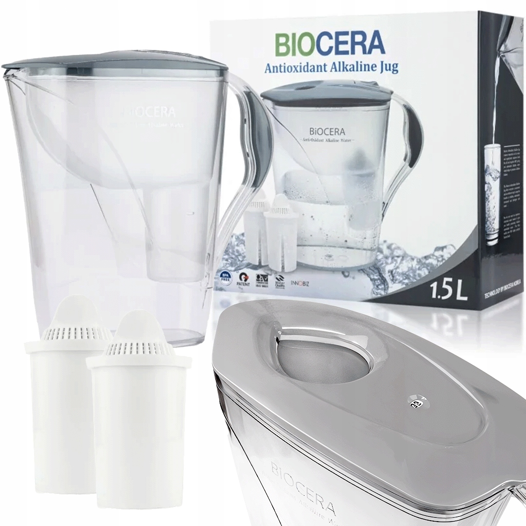 Biocera filtr konvice ionizátor vody 3,2 litru alkalická voda vodík