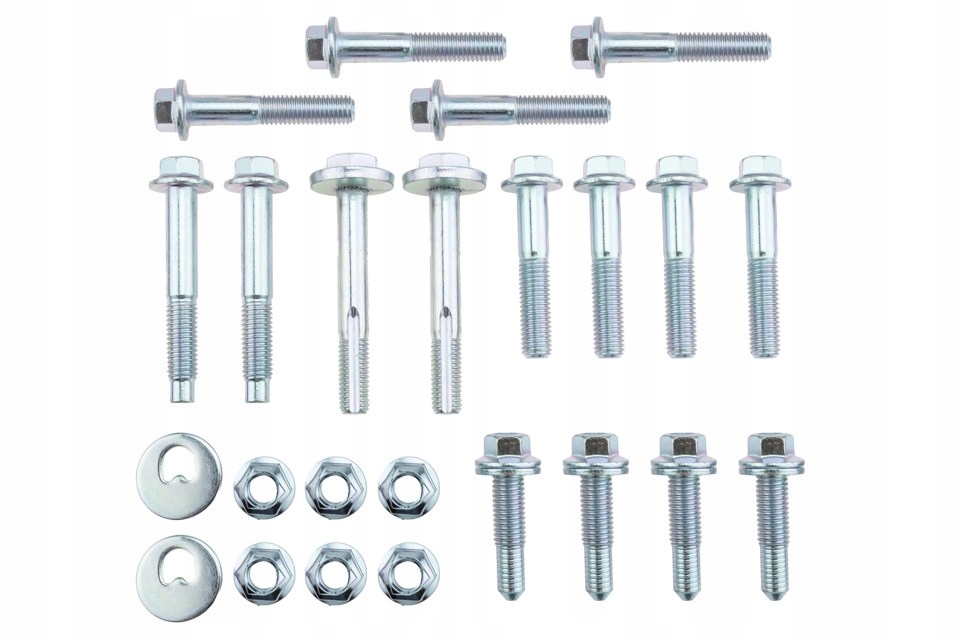 ZESTAW ŚRUB WAHACZY 16SZT FORD FOCUS I/II 98-12,C-MAX 03-07,KUGA 08- Producent części NTY