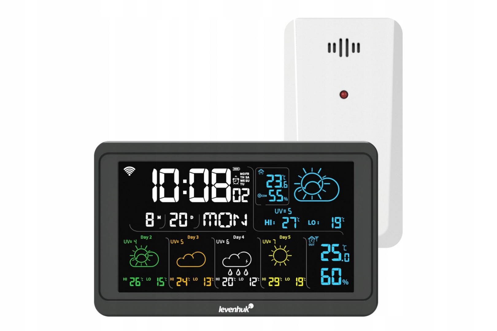 Stacja Meteorologiczna Wezzer Plus LP80 /levenhuk