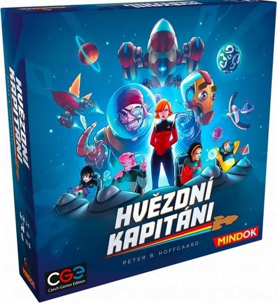 Mindok Hvězdní kapitáni desková hra