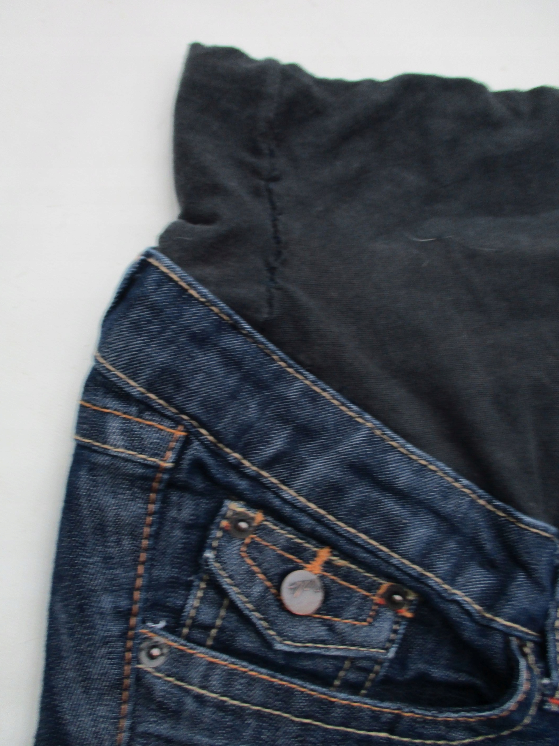 34 H&M MAMA SPODNIE CIĄŻOWE JEANS DŻINSY Rozmiar 34